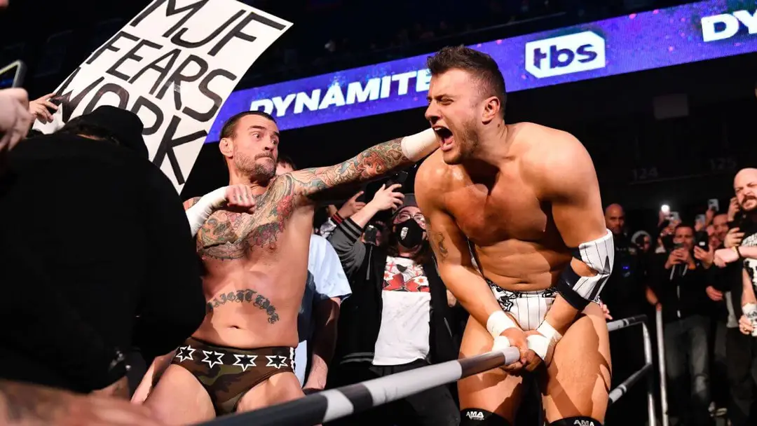 mjf cmpunk aew