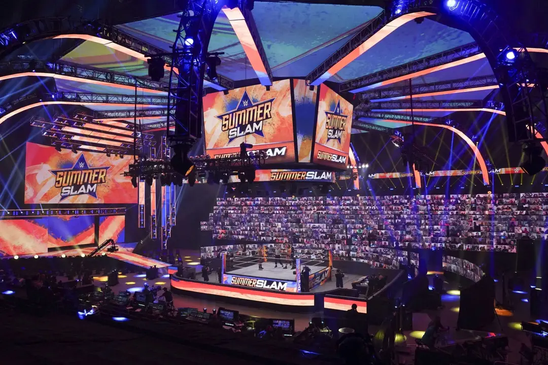 WWE SummerSlam 2020 im WWE ThunderDome - (c) 2020 WWE. All Rights Reserved.