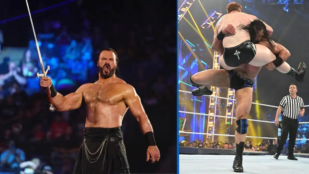 Drew McIntyre will in Wales sein Schwert Angela und seine besten Moves auspacken / Fotos: (c) 2022 WWE. All Rights Reserved.