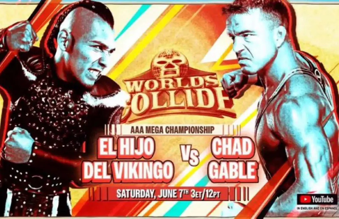 WWE bewarb dieses Match erst als Titelmatch, dann gewann Vikingo auch den Titel...