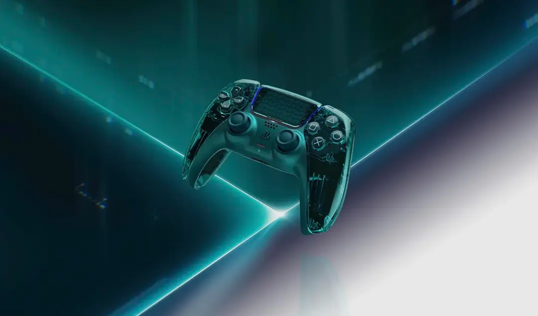 De DualSense in Emerald Green. Beeld: PlayStation