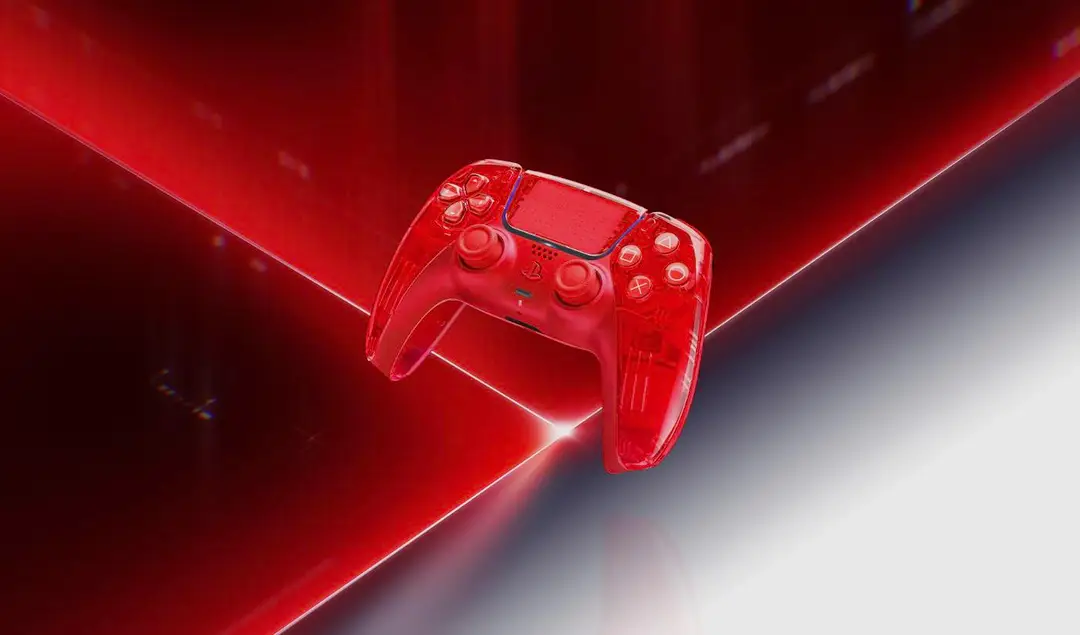 De DualSense in Flare Orange. Beeld: PlayStation