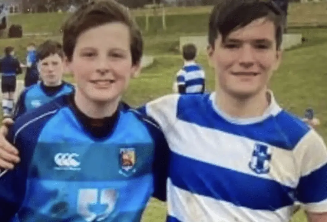 Sons of Paul O'Connell and Andy Farrell