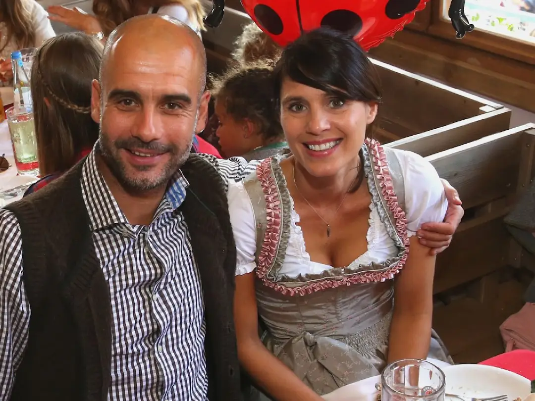 Pep Guardiola og Cristina Serra / Gettyimages
