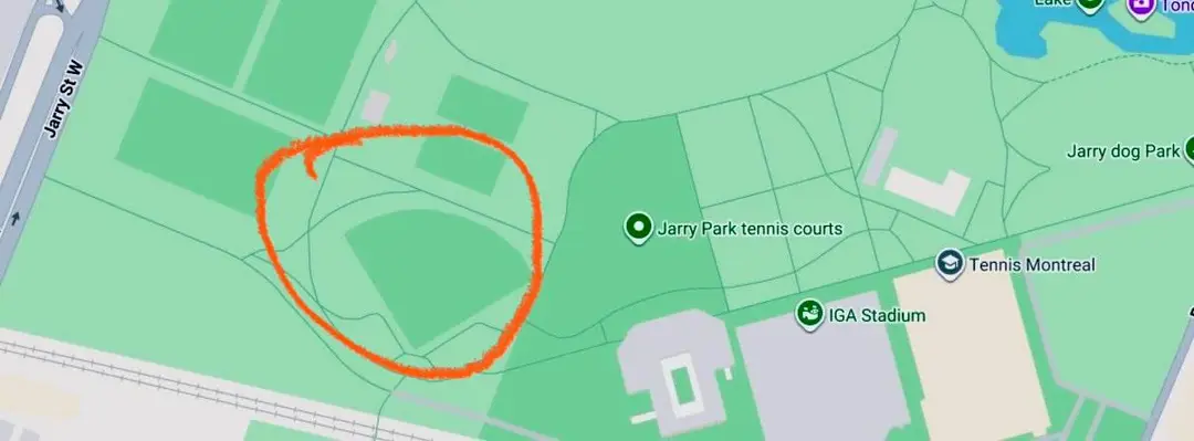 Map to show the new venue for the proposed Montreal stadium