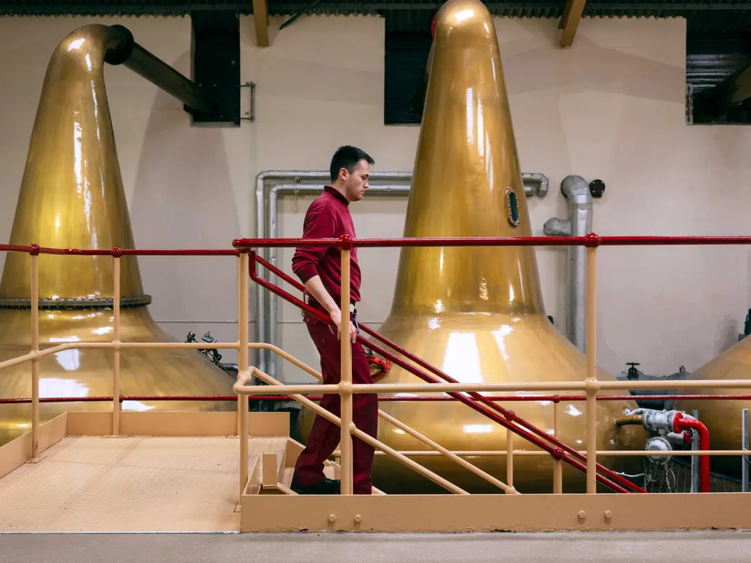 The Aberlour Distillery stills - Photo: Pernod Ricard