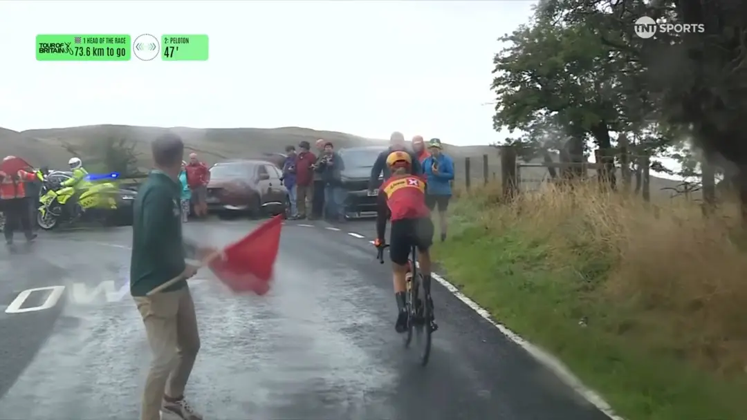 Etappe 2 van de Tour of Britain Women 2026 geneutraliseerd