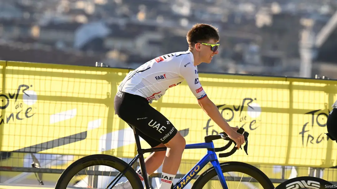 <i>Tadej Pogacar in the Tour de France</i>