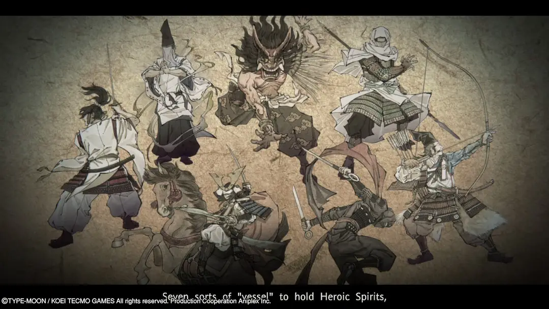 fate samurai remnant 7 servant typesf1696812676