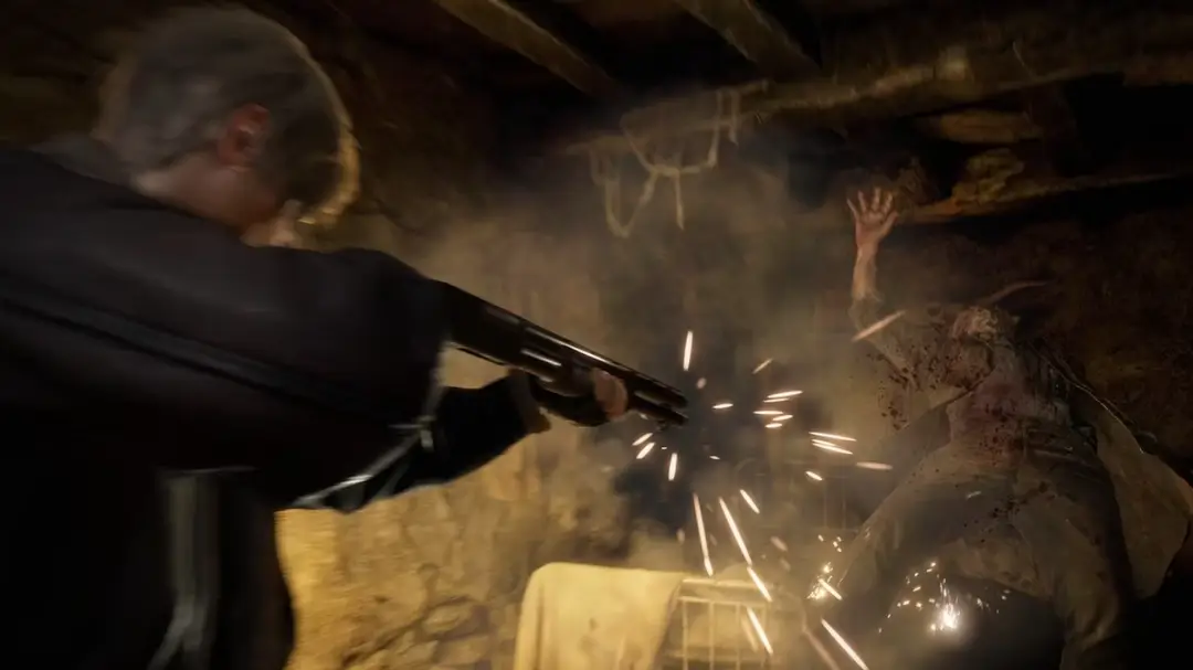 resident evil 4 remake shotgun blastf1679479664