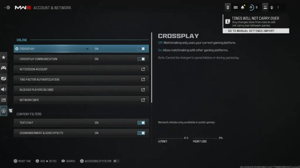 turn off crossplay modern warfare 3 1 1024x576f1699546220