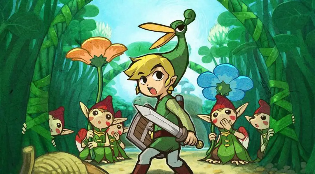 zelda the minish cap naar wii u virtual console 56605
