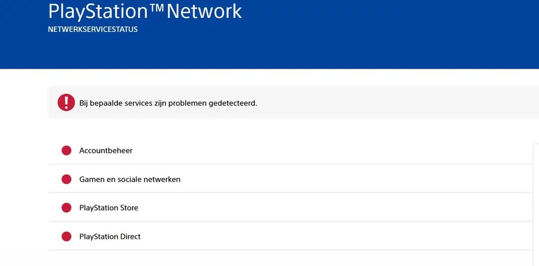 playstation storing