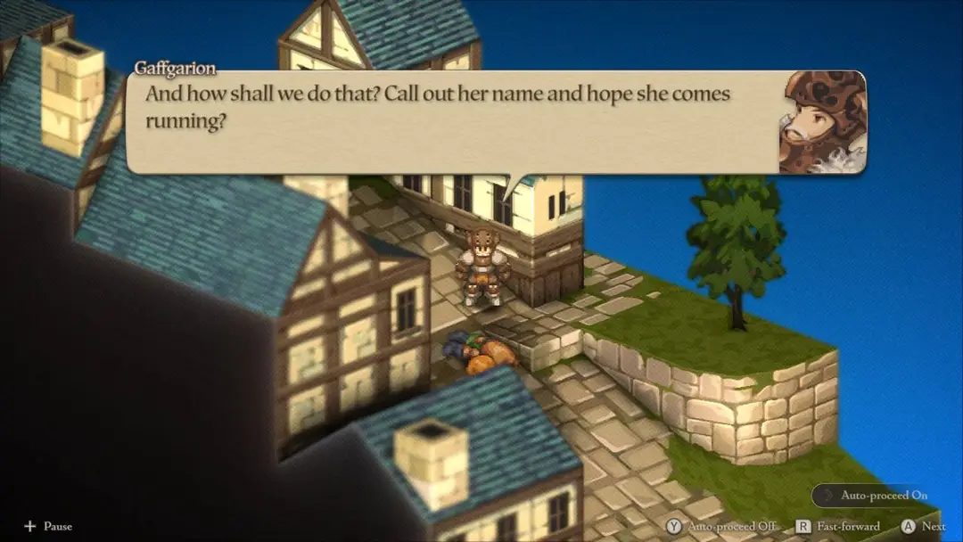 Final Fantasy Tactics the Ivalice Chronicles dialoog