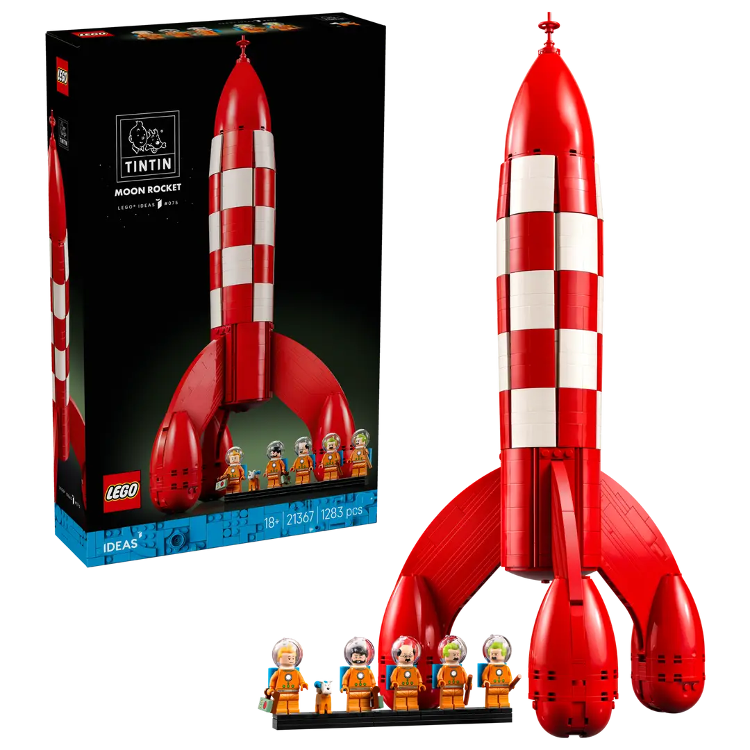 LEGO kuifje maanraket