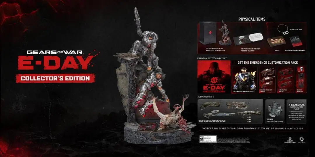 Gears of War Eday Collector's Edition