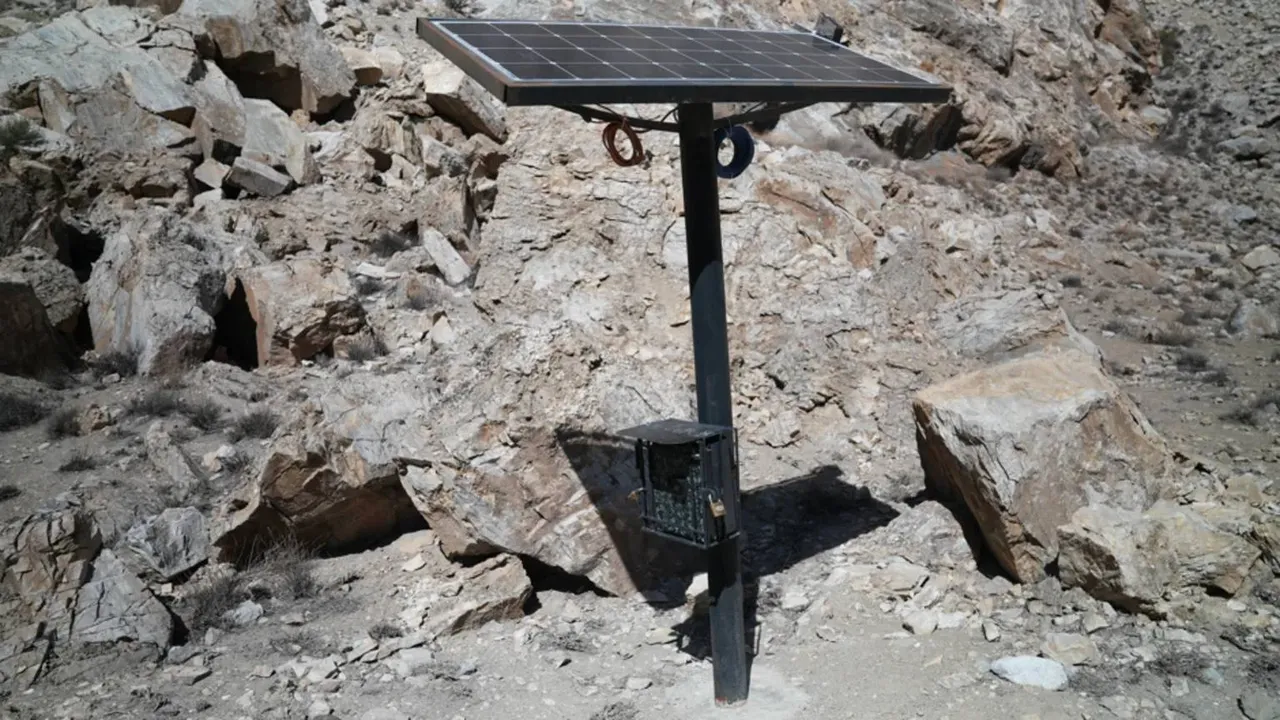AI cameras aangedreven door zonnepanelen