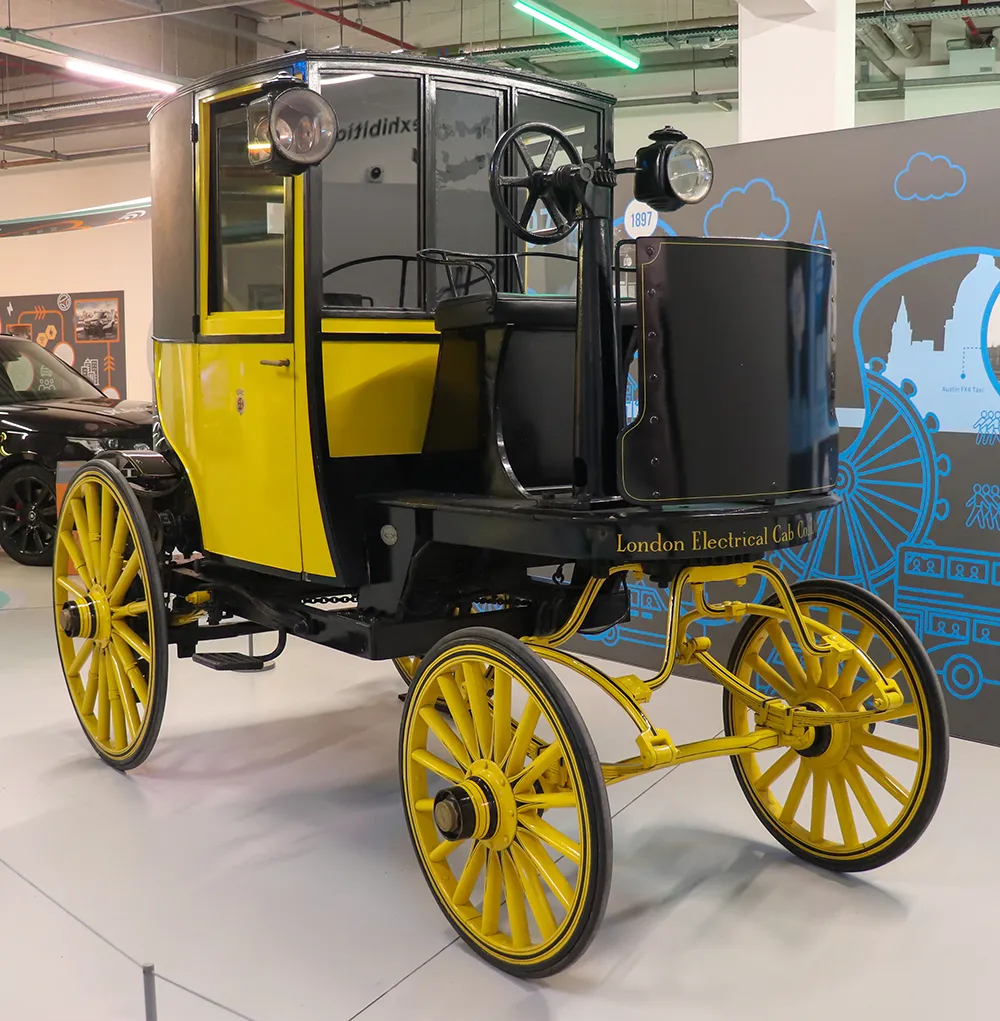 1897 bersey electrical cab front