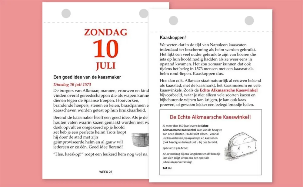 alkmaarschescheurkalender voorachter