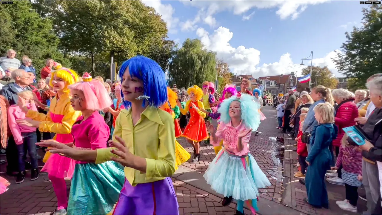dansgroep kleurrijk