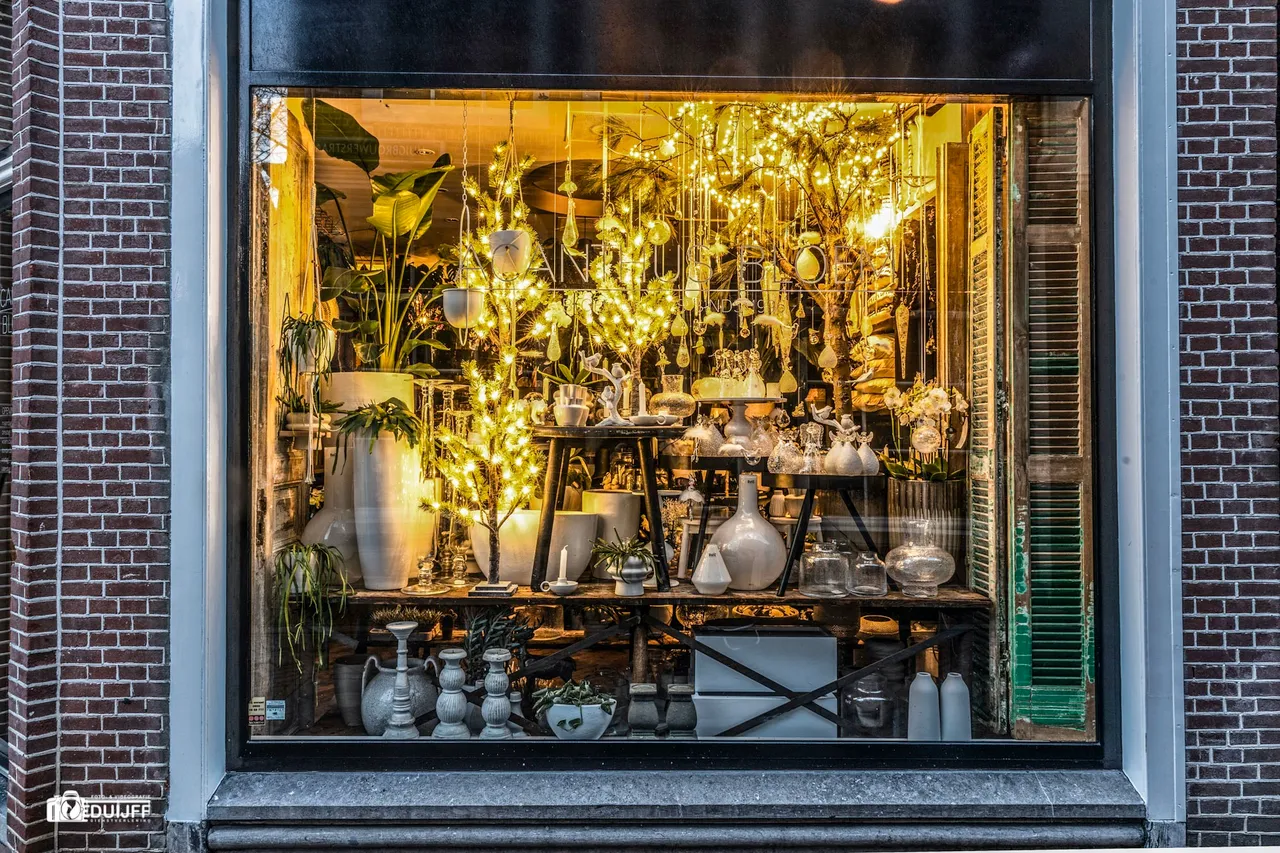 kerst etalage