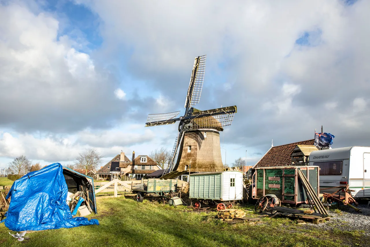 molen bij kanaal