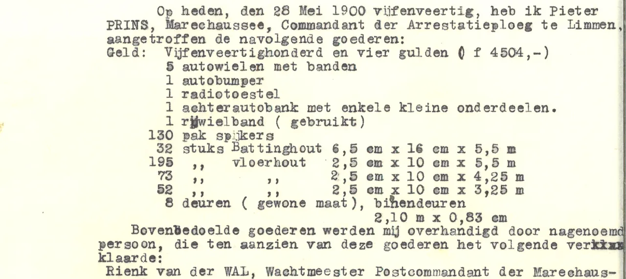 pb raa openbaarheidsdag afb 3 inbeslagname limmen