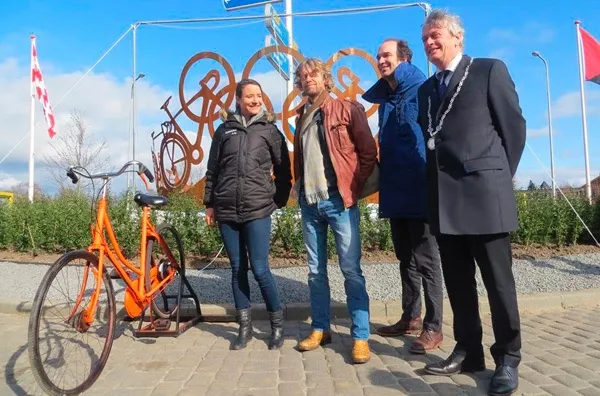 Het kunstwerk in 2016 (foto: Gemeente Aalburg)