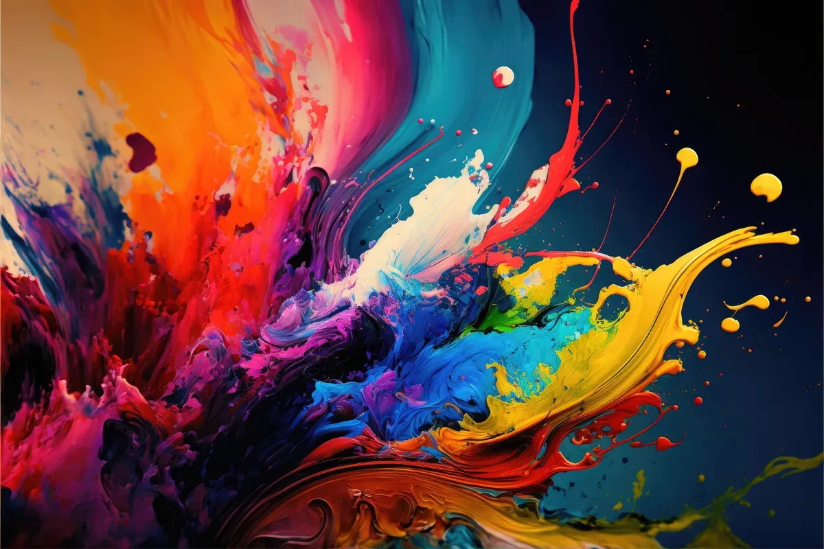 abstract oil color colorful background made by aiartificial intelligence jpg