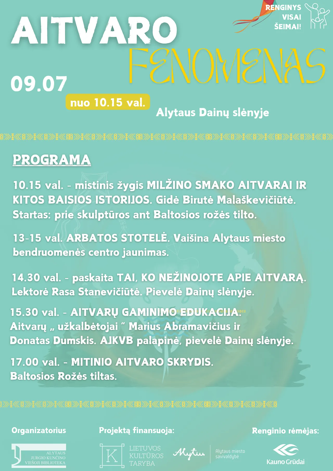 aitvaro fenomenas programa