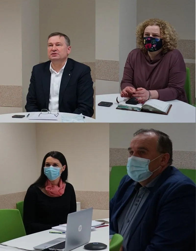 alytaus rajono savivaldybes vadovai surenge nuotolini susitikima su alytaus seniunijos ir istaigu darbuotojais