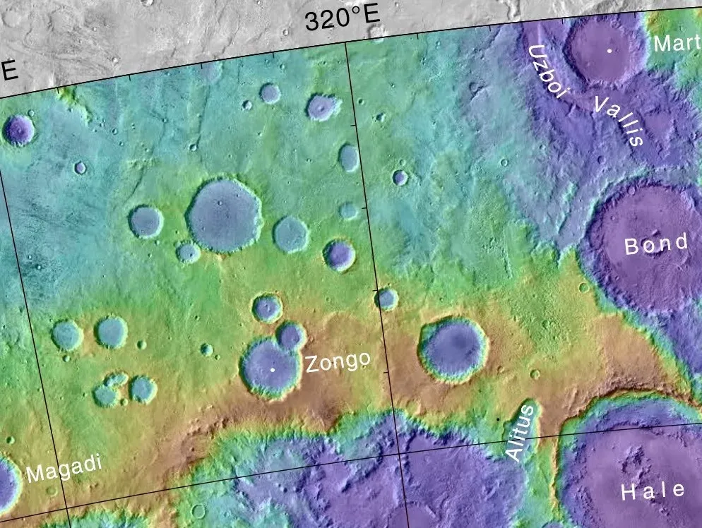 alytuscratmapbondcrater jpg