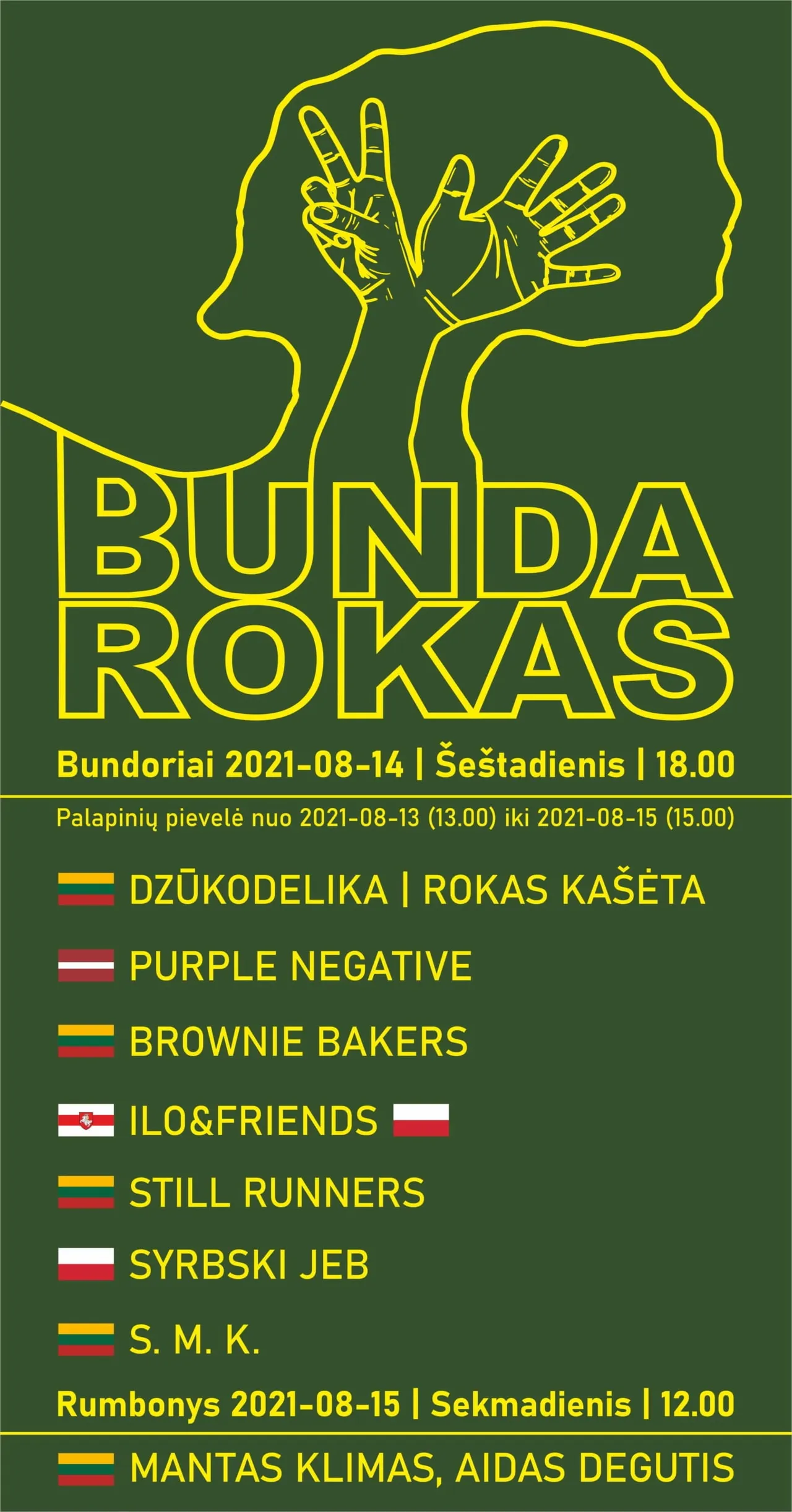 bunda rokas 2021 greenyellow scaled