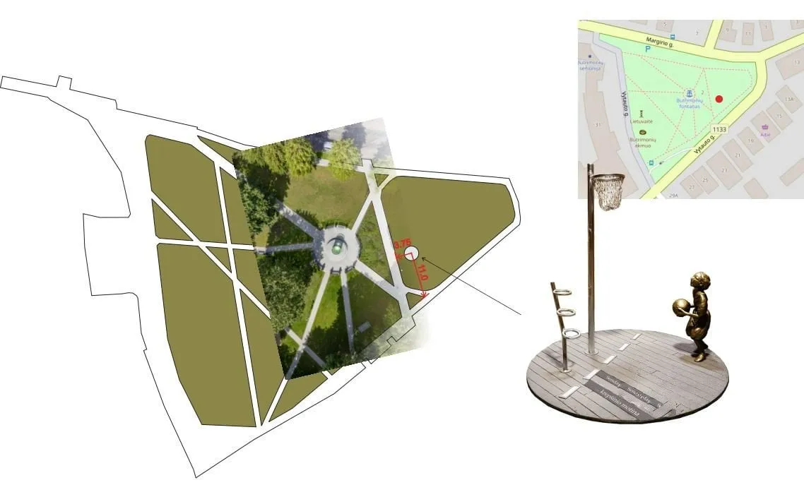 butrimoniu aiksteje bus paminklas krepsinio motinai 40589 1