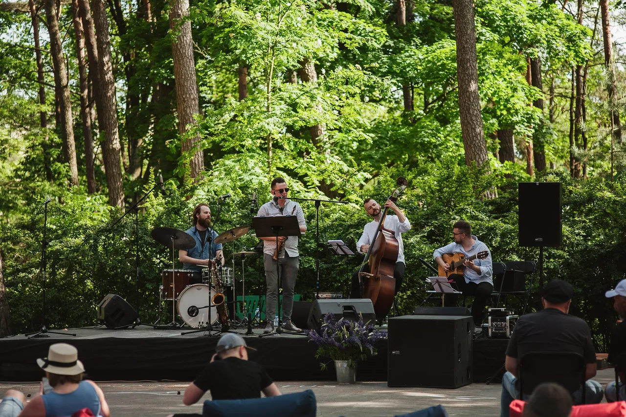 c elvinas skabeikis dziazuojantis piknikas miesto sode 2