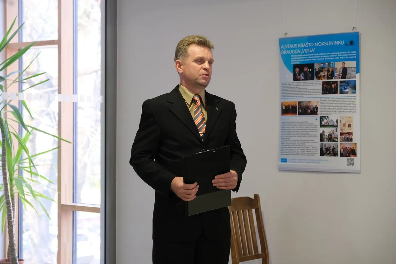 docdr rytis zautra alytaus krasto mokslininku draugijos vizija prezdentas