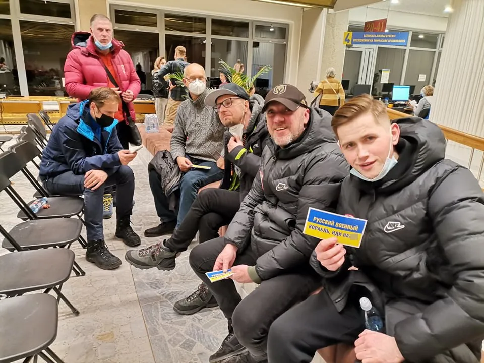 irpines gyventojas i lietuva parveze savanoriai is elektrenu