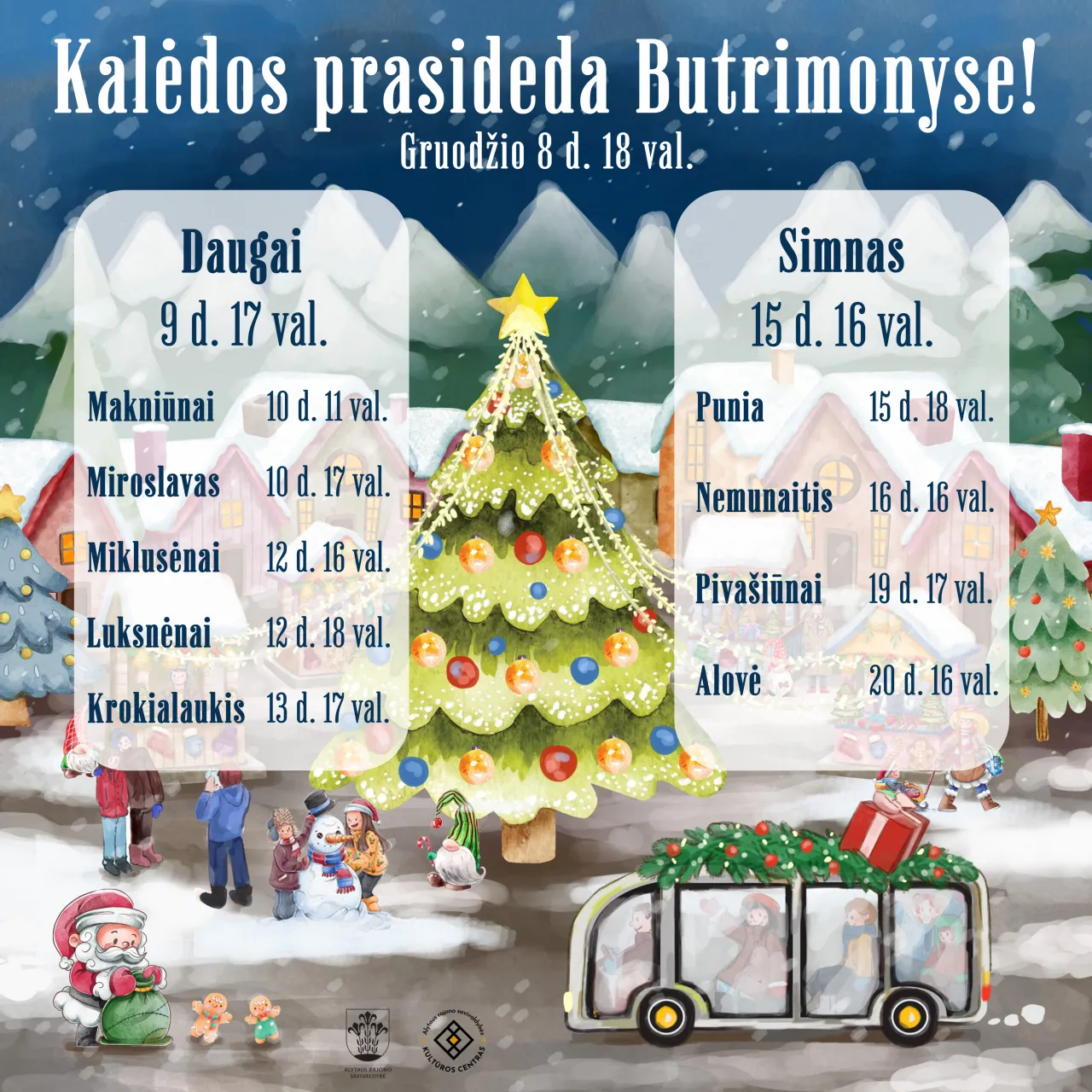 kaledos prasideda butrimonyse scaled