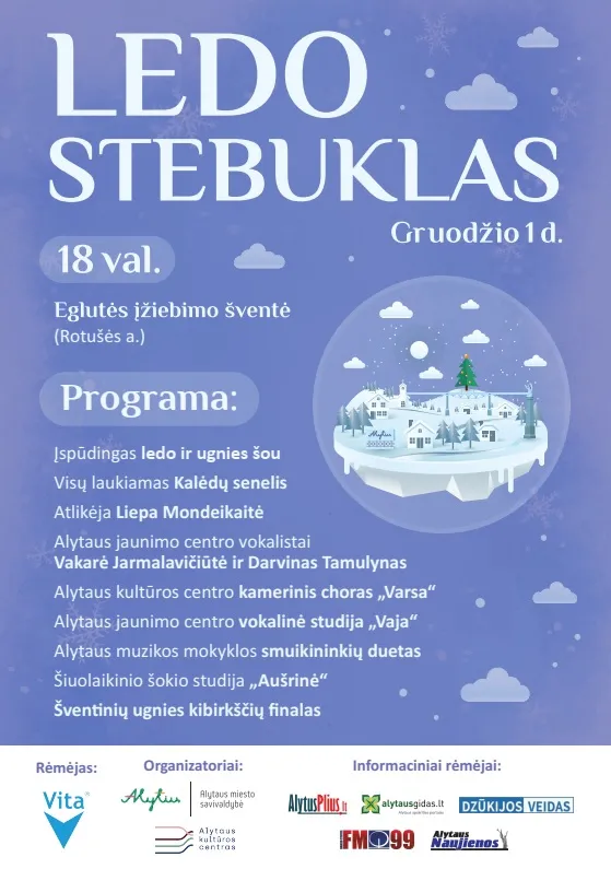 kvieciame i kaledu eglutes iziebimo svente