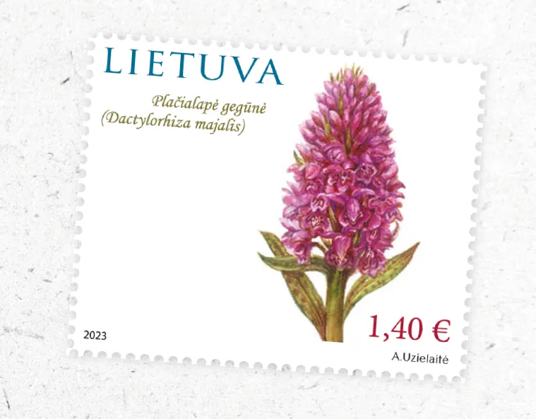 lietuvos raudonajai knygai dedikuoti naujieji pasto zenklaipla