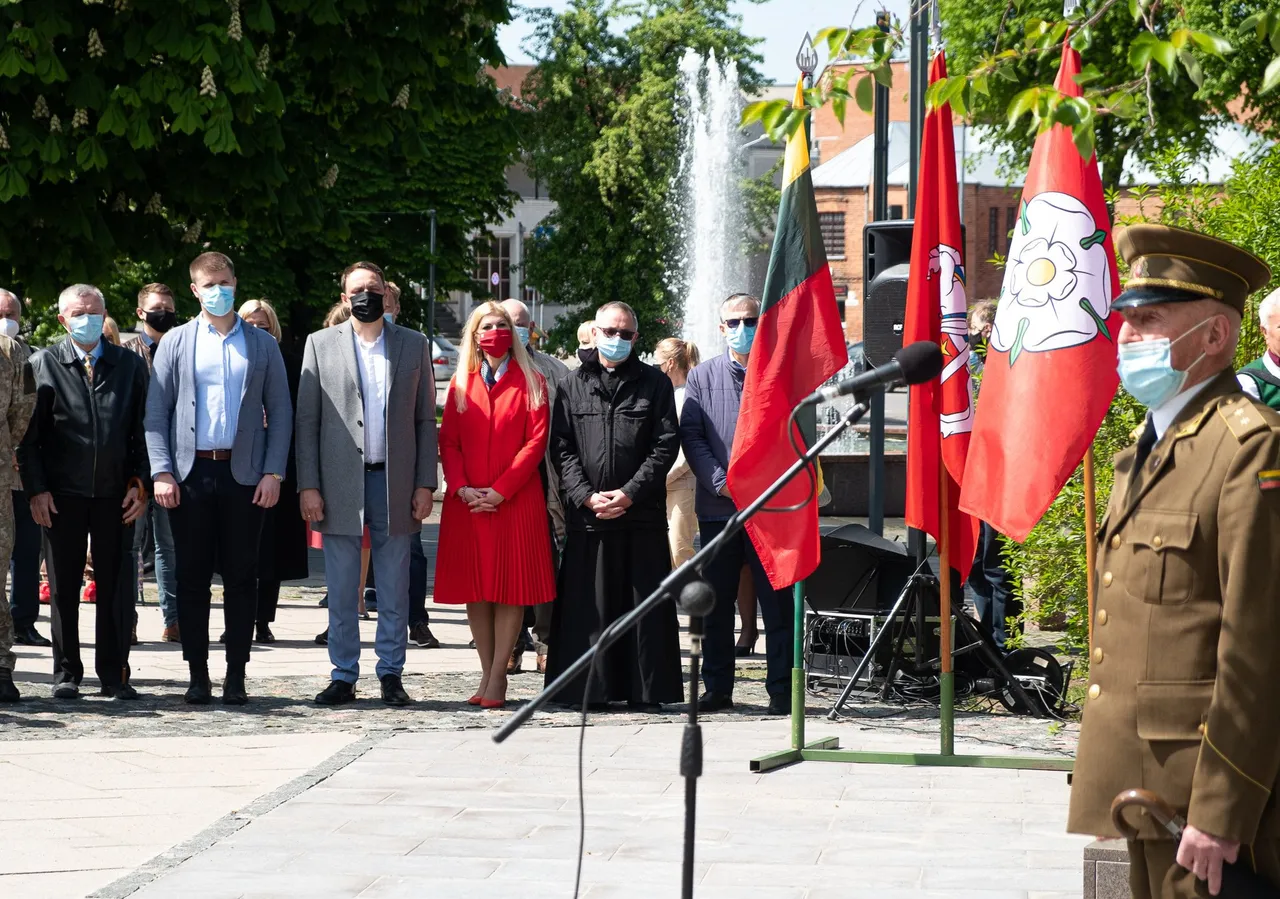 partizanu kariuomenes ir visuomenes pagerbimo renginys 2021 05 21 ams nuotr 19