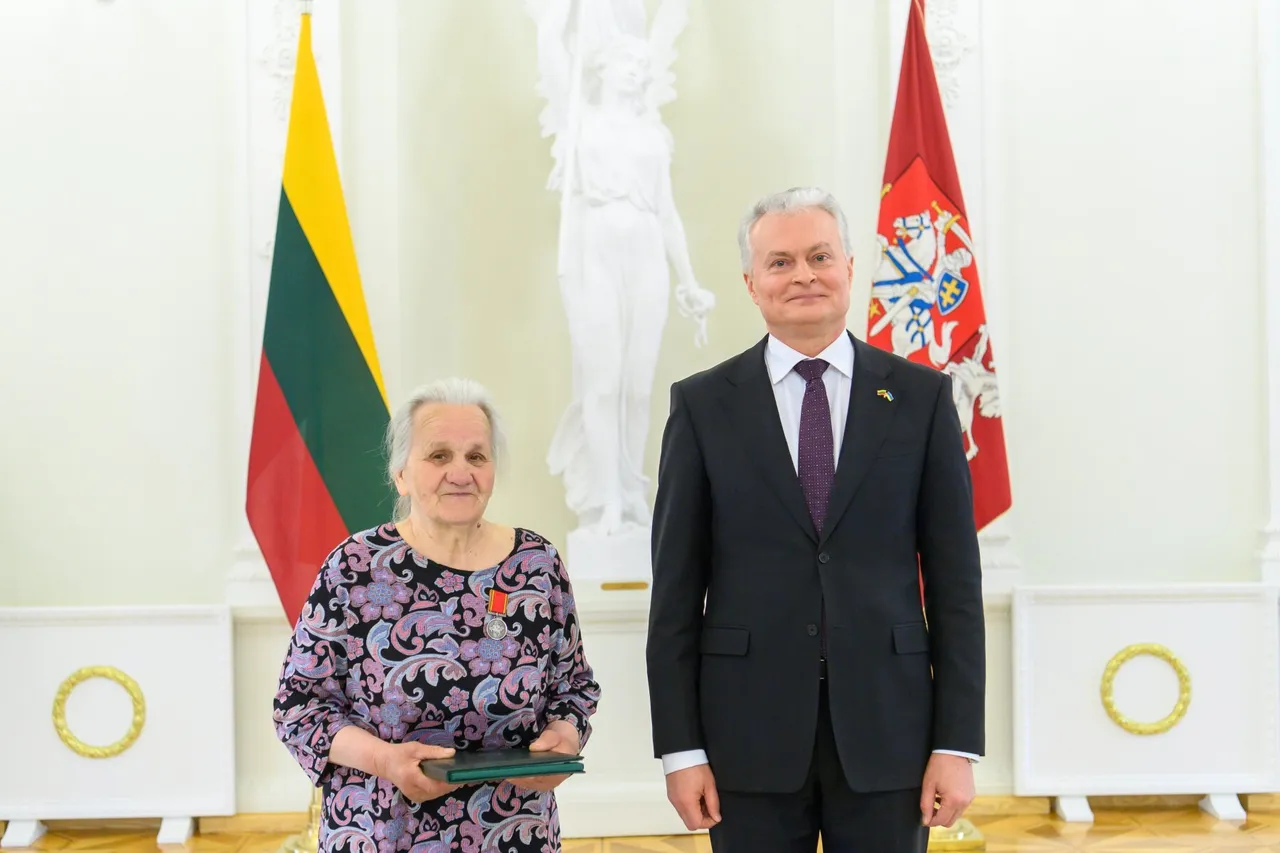 prezidentas apdovanojo