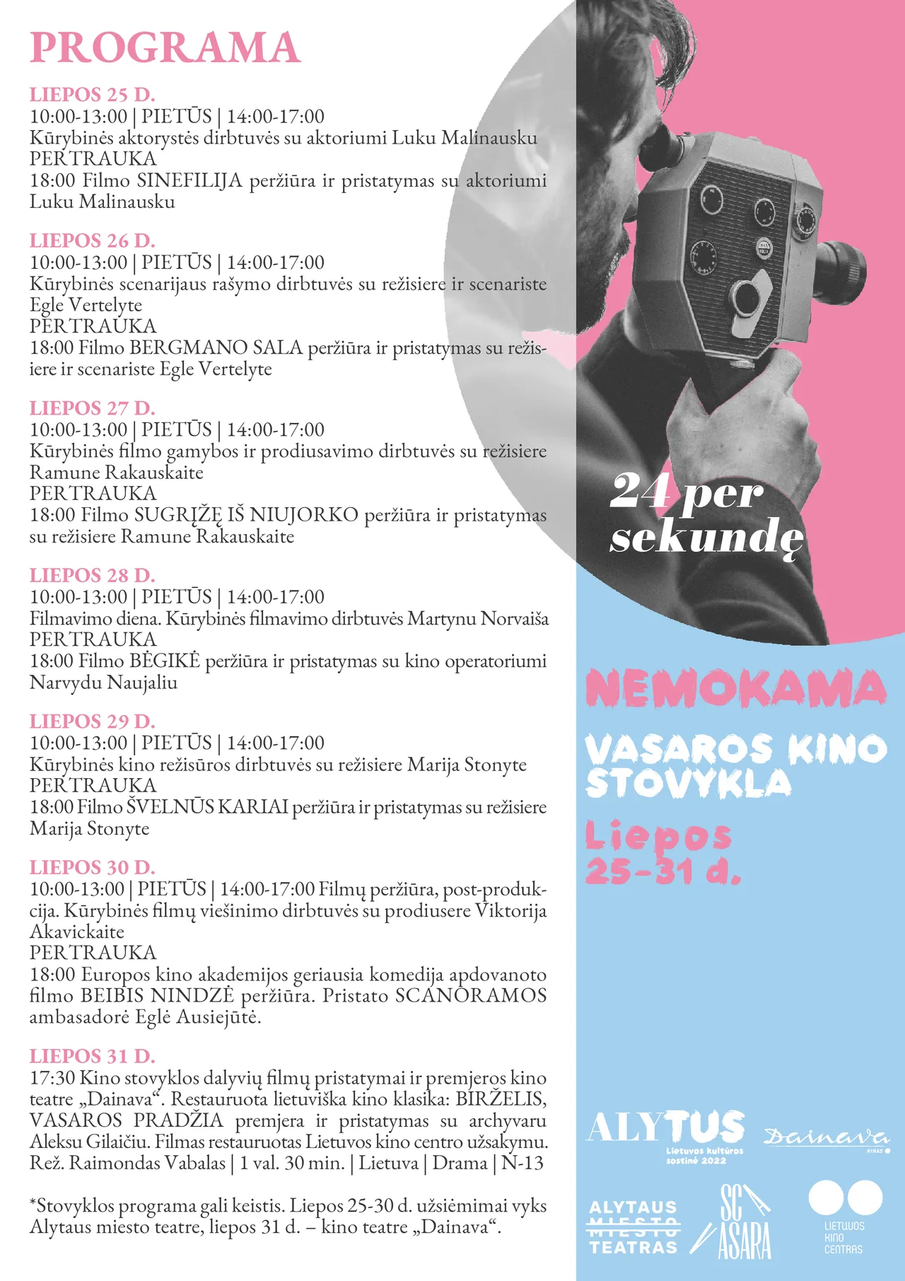 programa vasaros kino stovykla 1