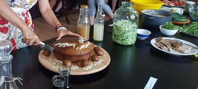 pyag6 degustuojame aguonu pyraga