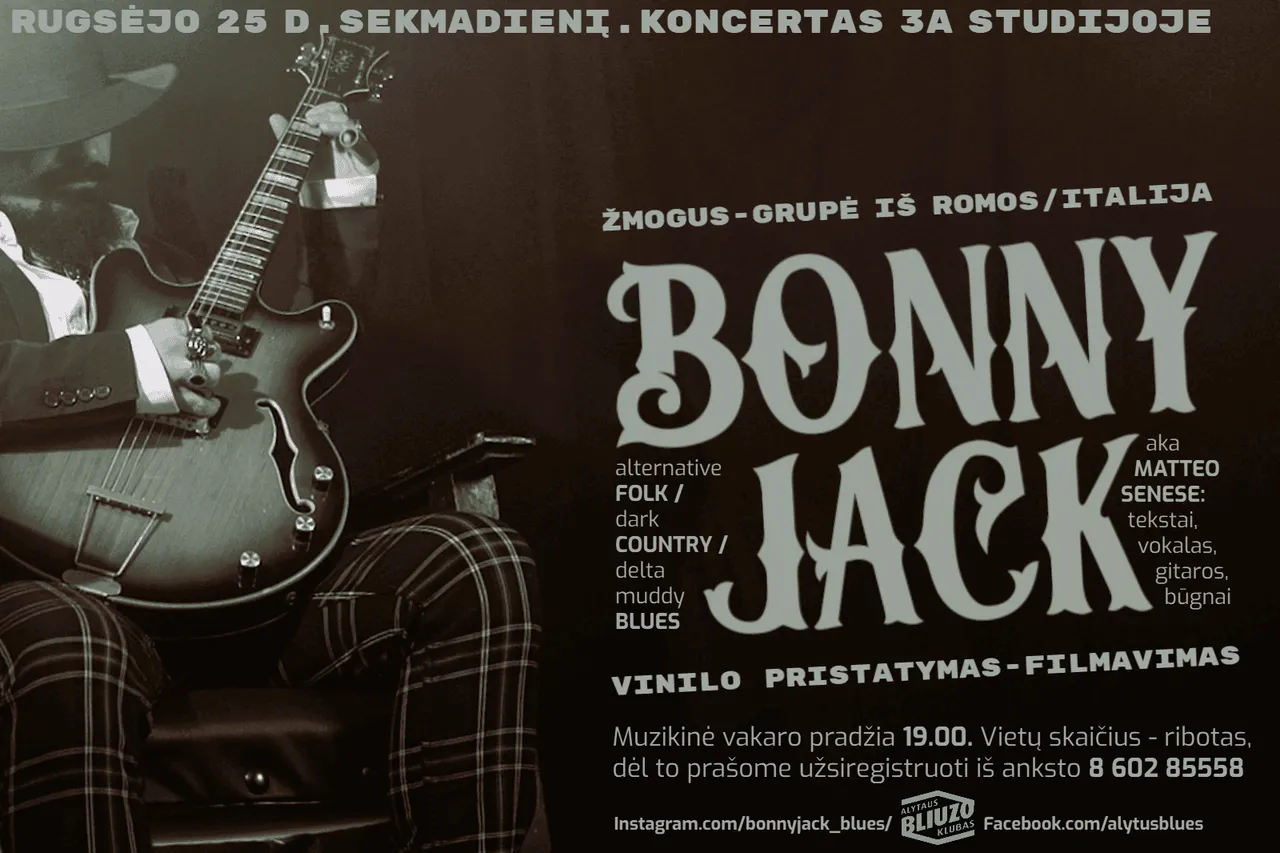 rugsejo paskutinis sekmadienis muzikinis su one man band 2022