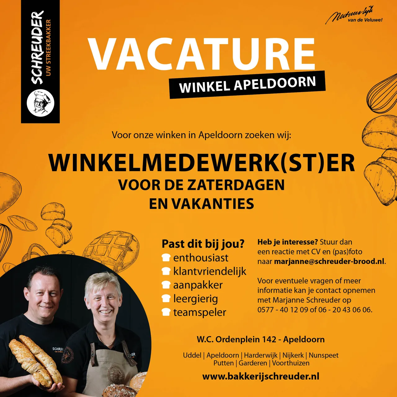 schreuder vacatures apeldoorn insta post