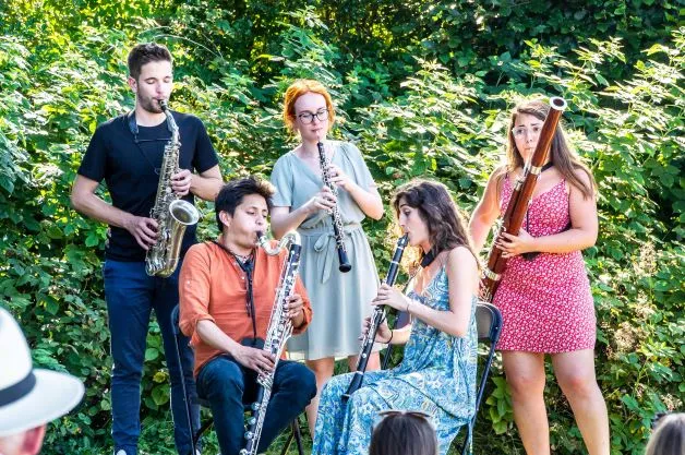 klaterklankendianto reed quintet afbeelding rechtenvrij fotograaf johan kloosterboer