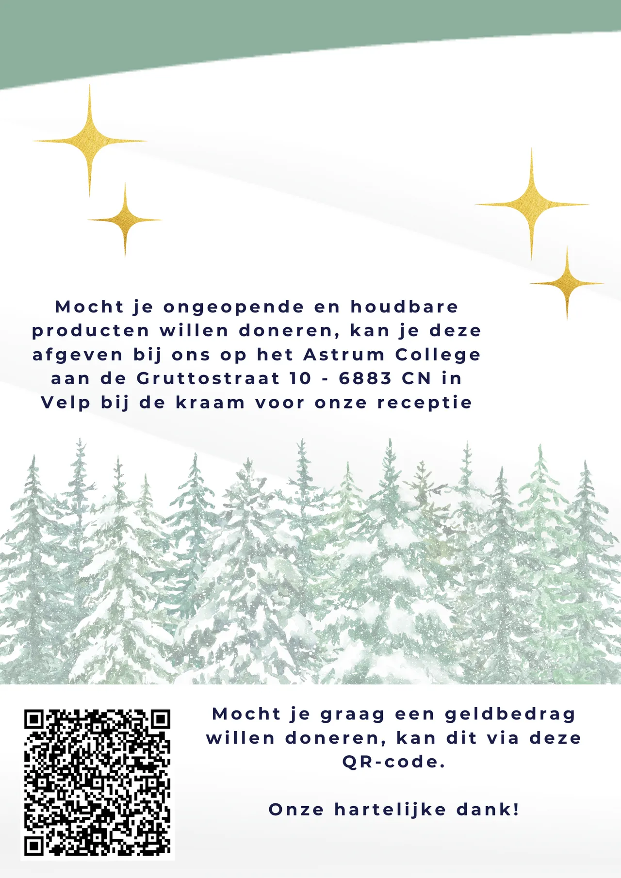 astrum collegesinterklaas actie
