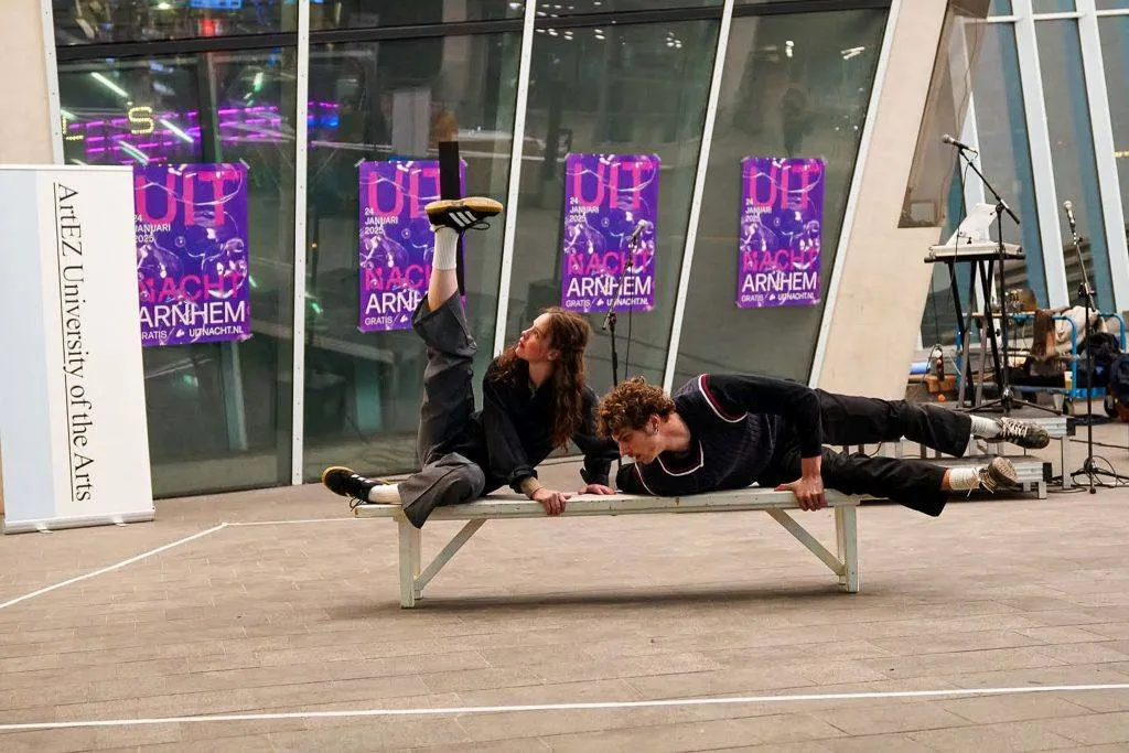 Optreden ArtEZ op Blue Monday<br>