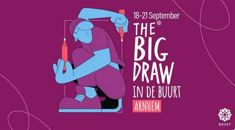 The Big Draw in de buurt.2025. - Rozet